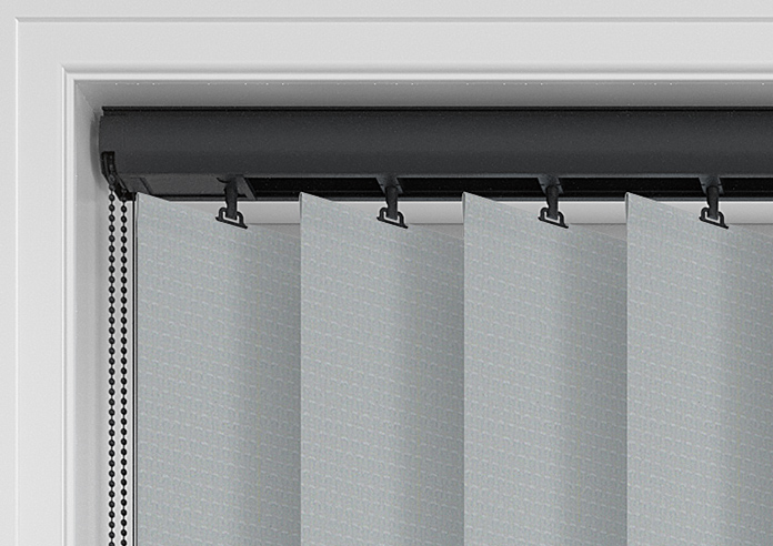Sarra (Blackout), Slate - Vertical Blind - Image 14